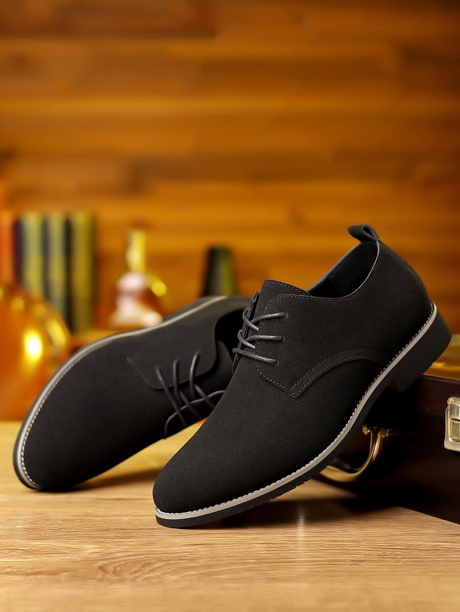 Men's Suede Casual Loafers, Multi-Color Leather Shoes, Velvet Fashionable Large Size Men's Shoes (Size Runs Big)