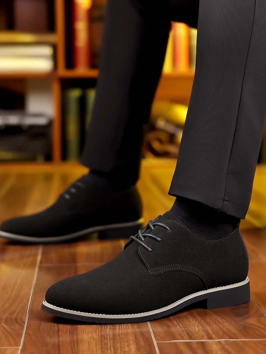 Men's Suede Casual Loafers, Multi-Color Leather Shoes, Velvet Fashionable Large Size Men's Shoes (Size Runs Big)