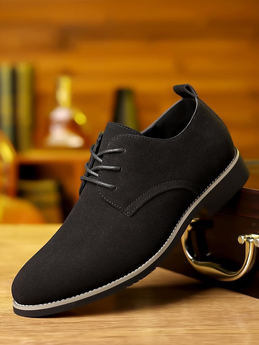 Men's Suede Casual Loafers, Multi-Color Leather Shoes, Velvet Fashionable Large Size Men's Shoes (Size Runs Big)