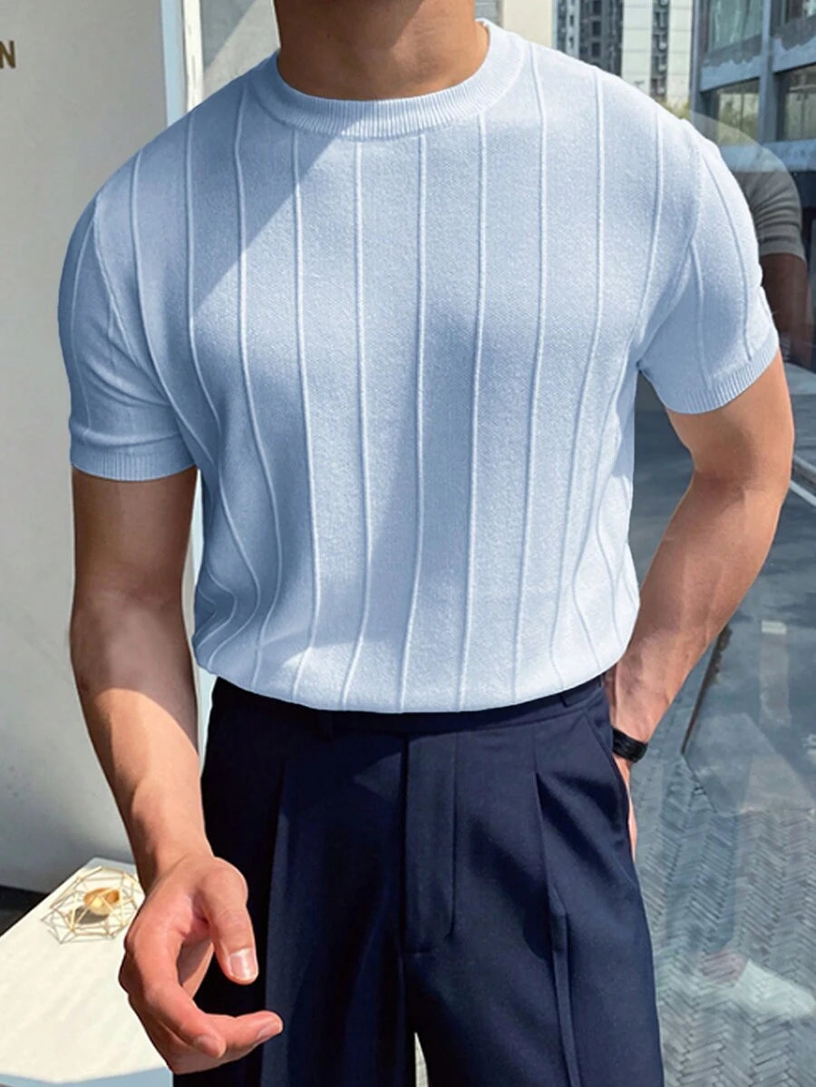DAZY Men Solid Knit Top Summer