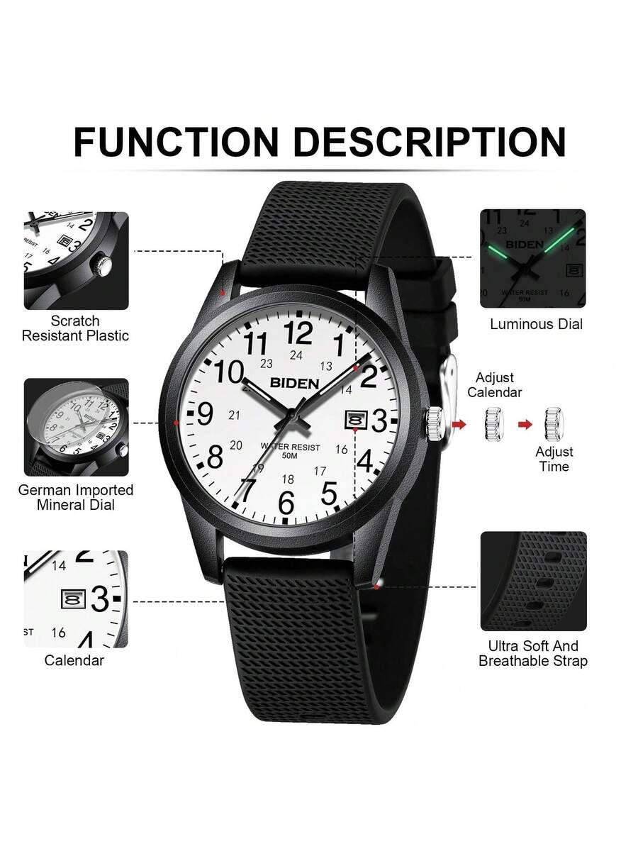 BIDEN Luminous Watch