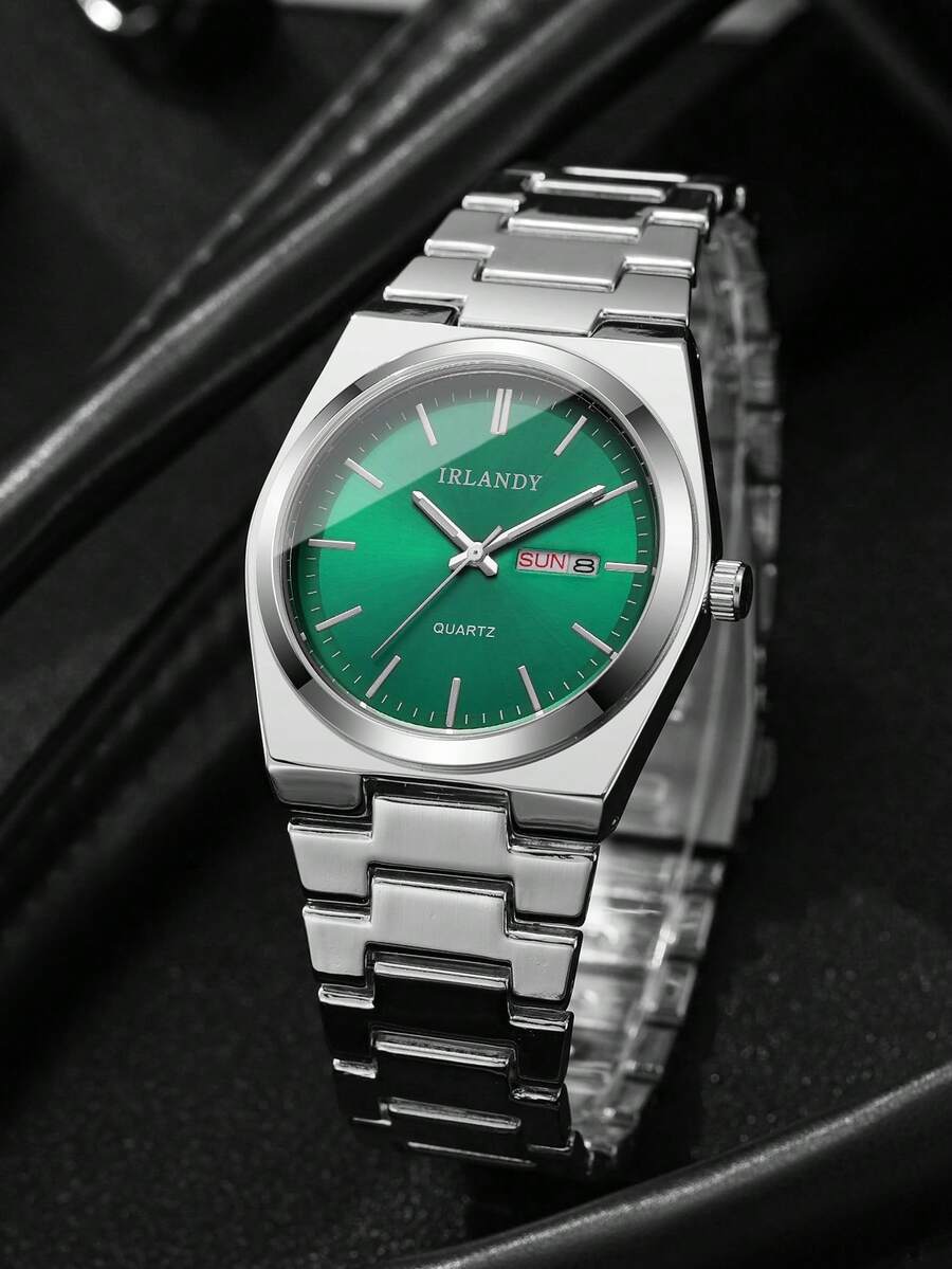 Classic Engraved Quartz Watch