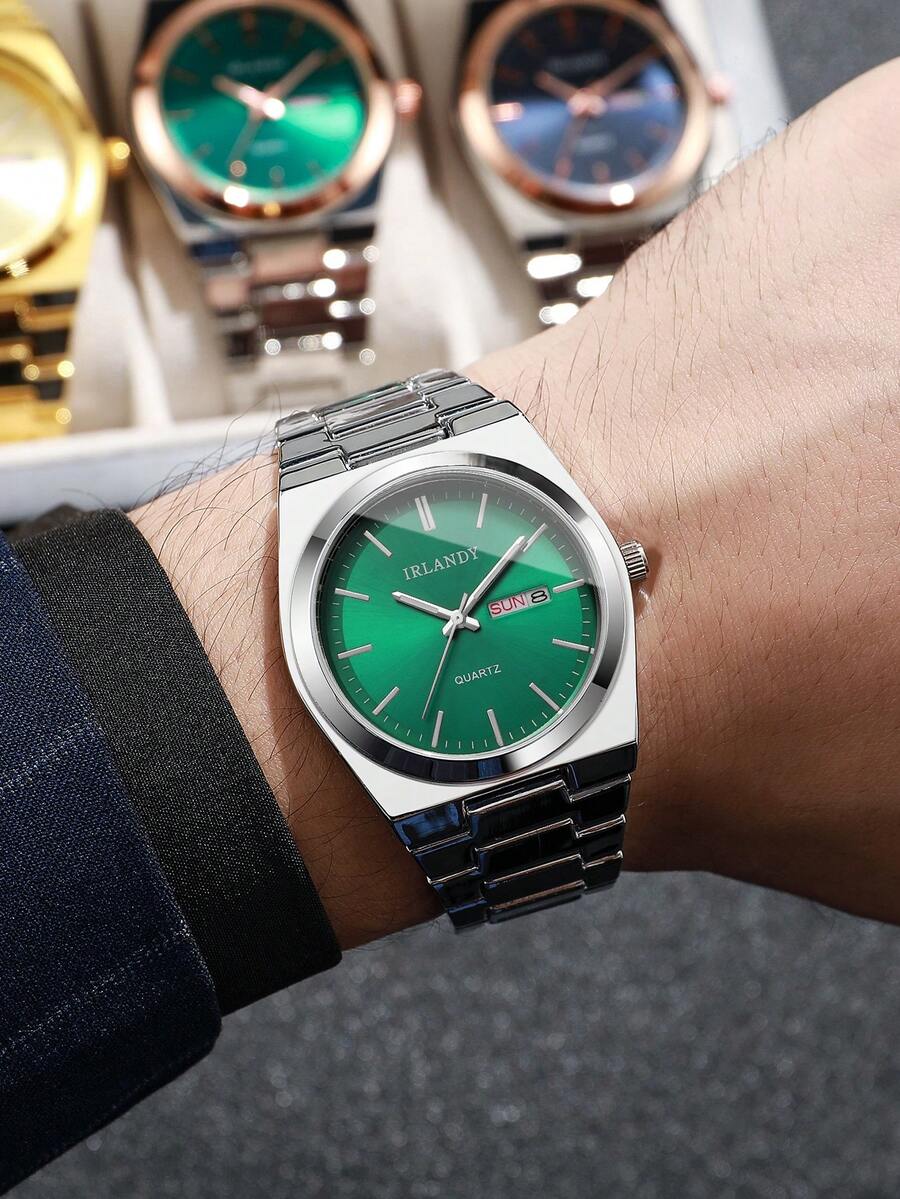 Classic Engraved Quartz Watch