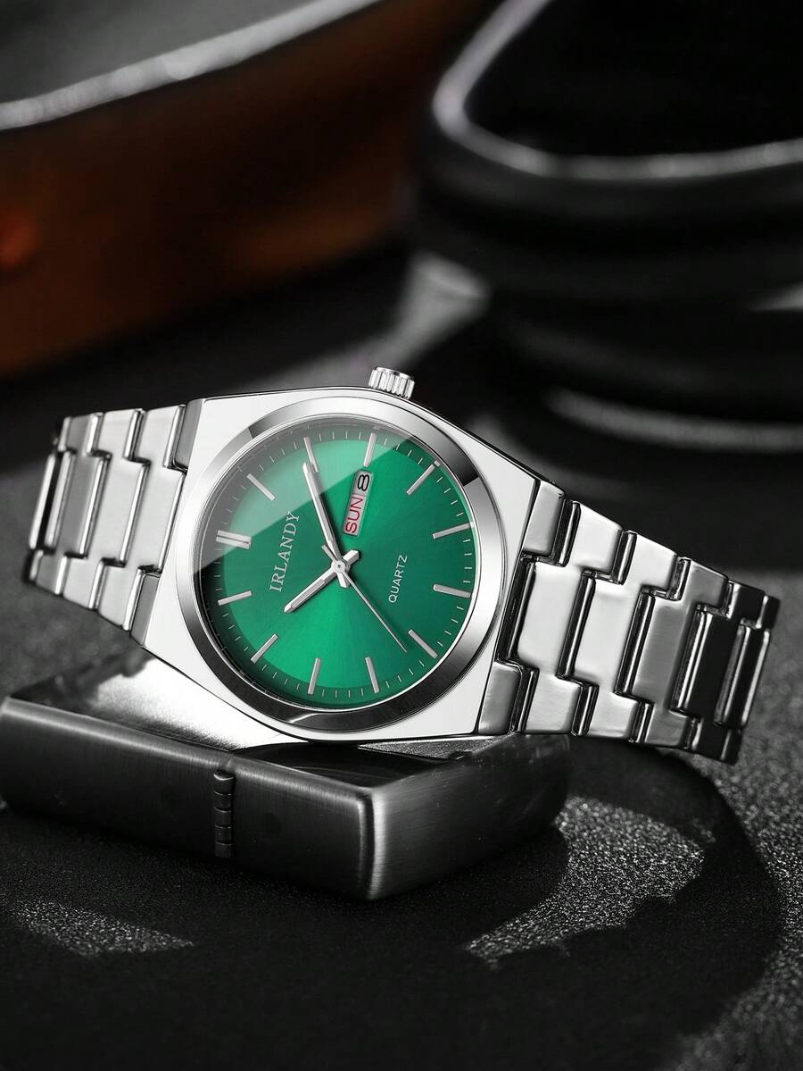 Classic Engraved Quartz Watch
