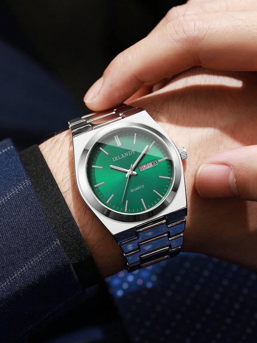 Classic Engraved Quartz Watch