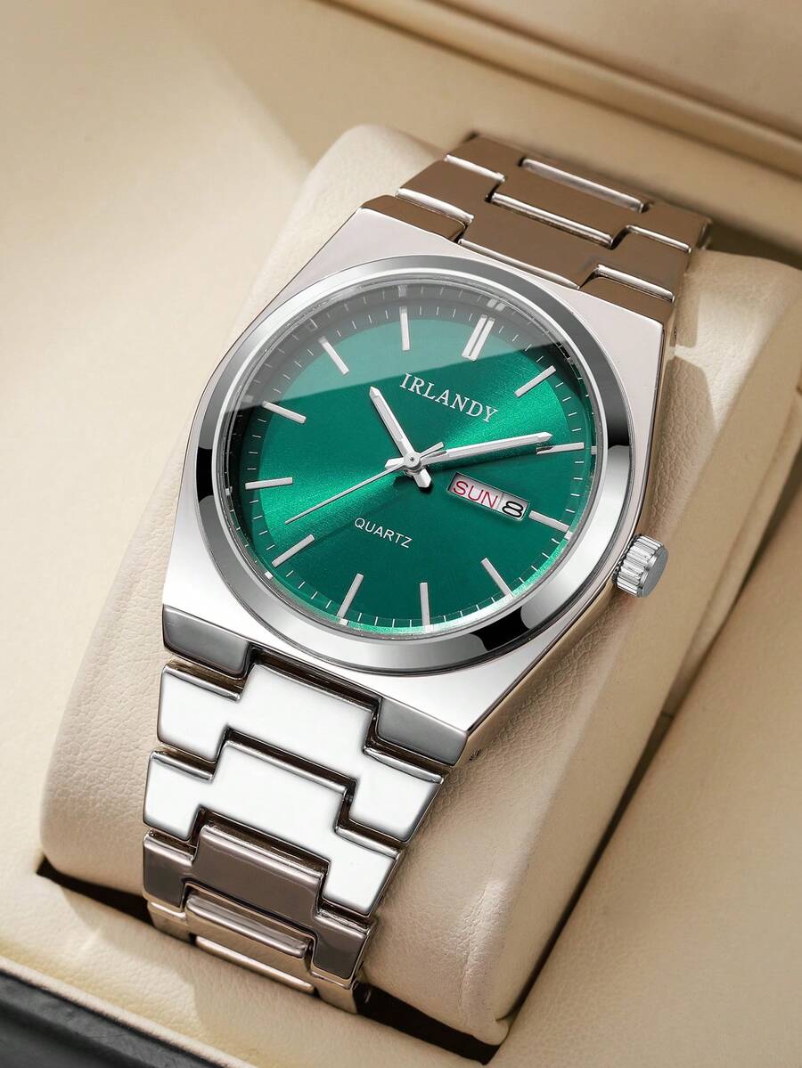 Classic Engraved Quartz Watch