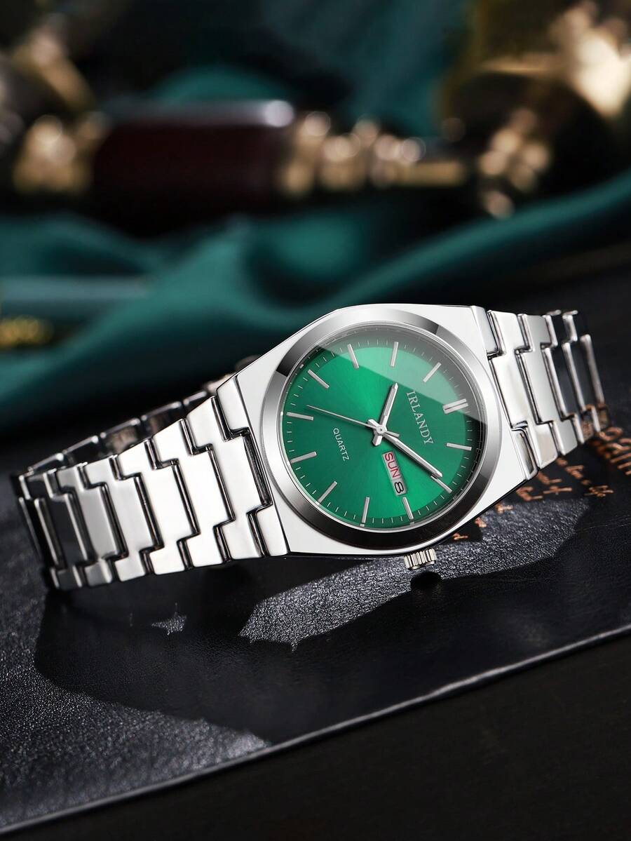 Classic Engraved Quartz Watch