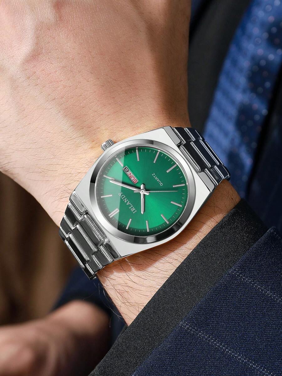 Classic Engraved Quartz Watch