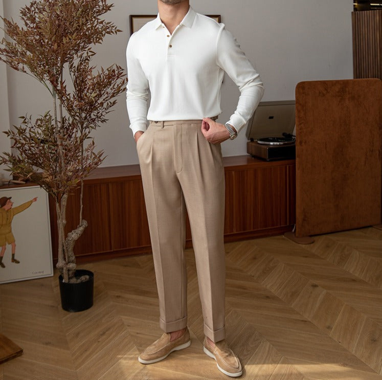 Avery Longsleeve Polo