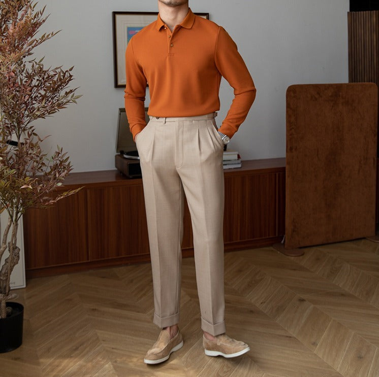 Avery Longsleeve Polo