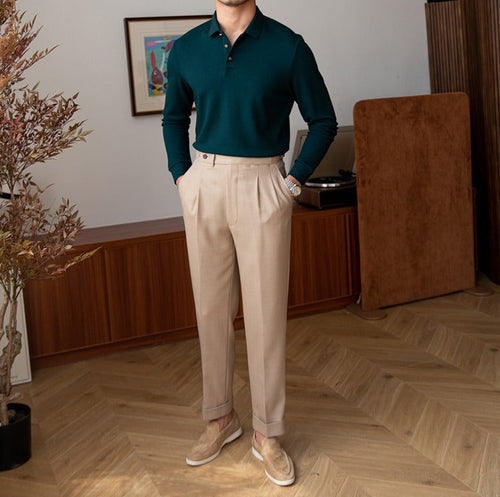 Avery Longsleeve Polo