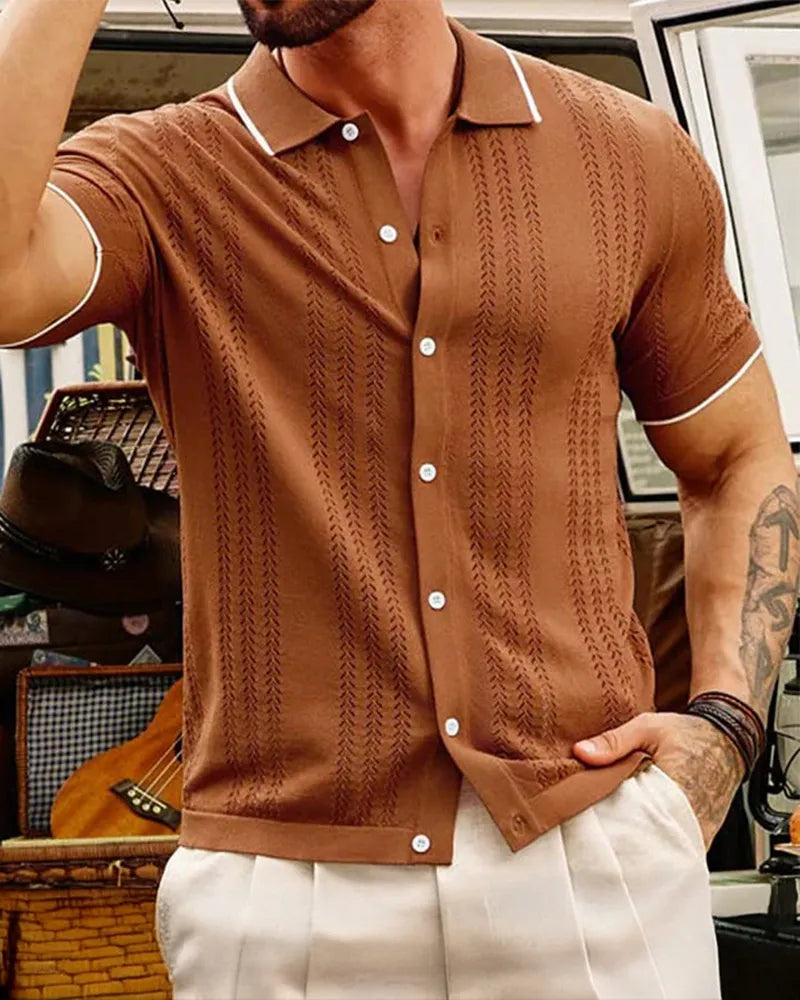 FELINO JACQUARD POLO
