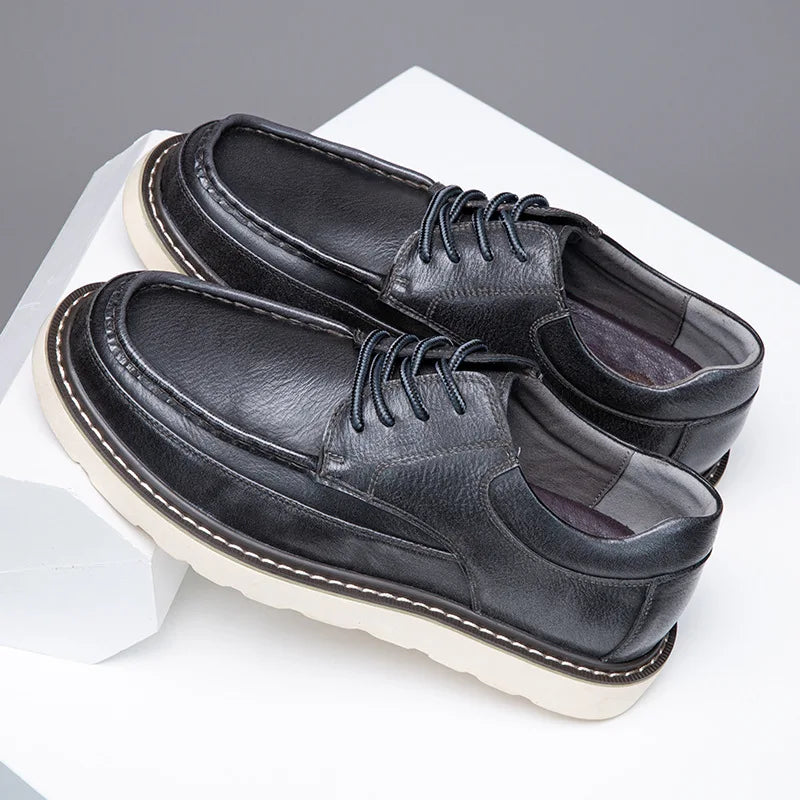 Enzo Genuine Leather Shoes