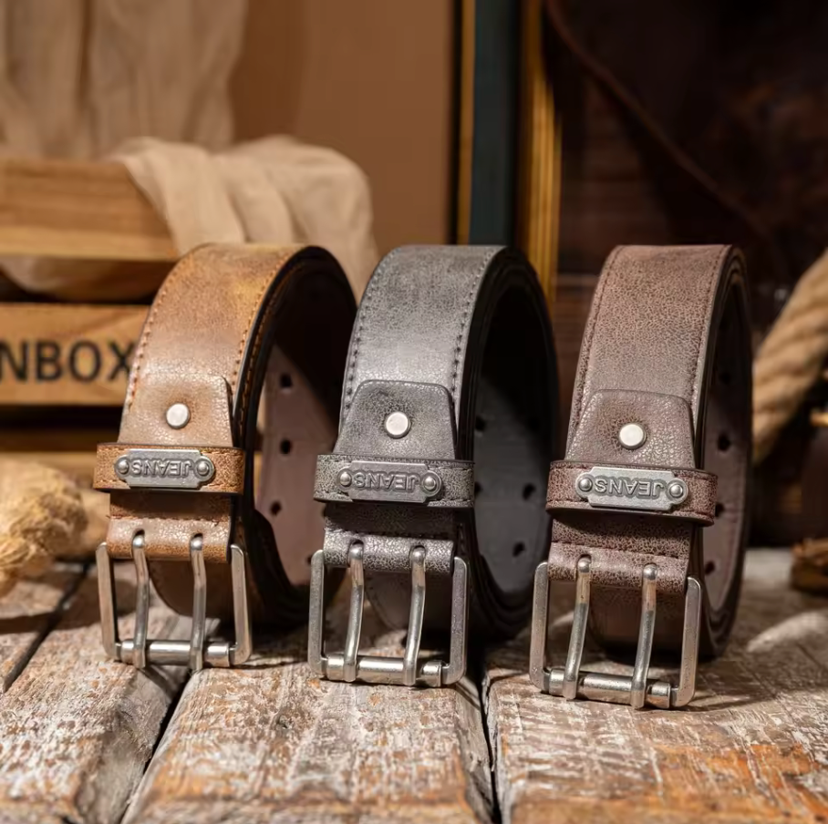 RETRO LEATHER BELT