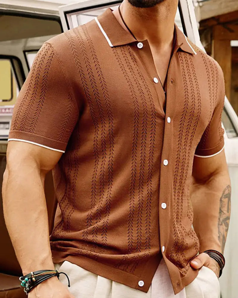 FELINO JACQUARD POLO