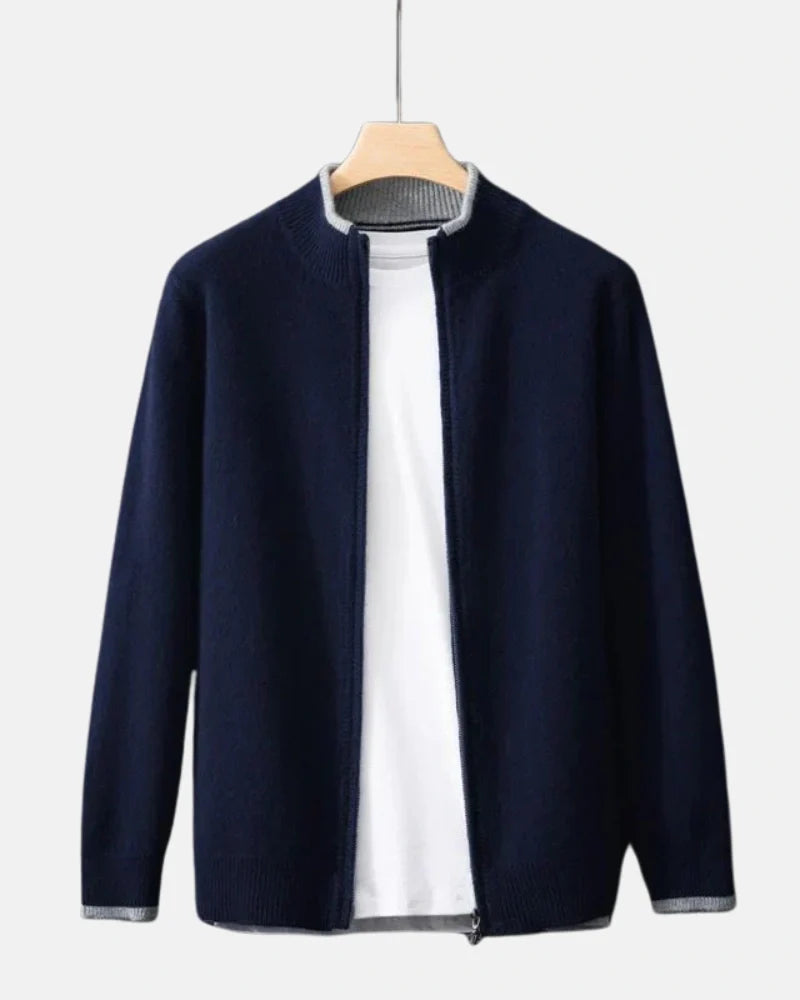 Cashmere Zip Jacket