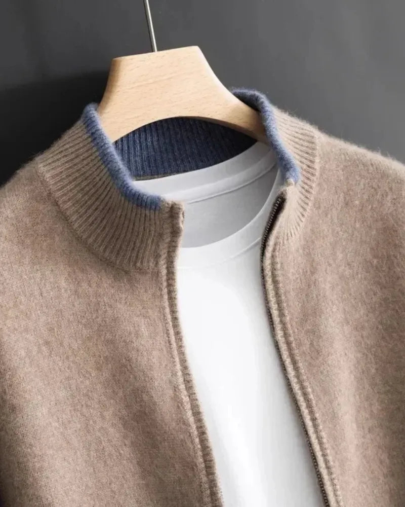 Cashmere Zip Jacket