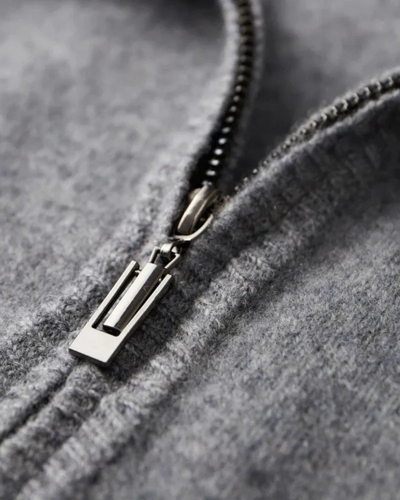 Cashmere Zip Jacket