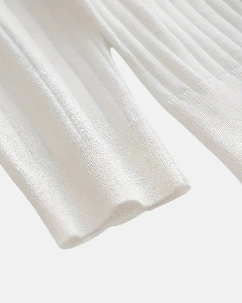 Hampton Ribbed Polo Sweatshirt