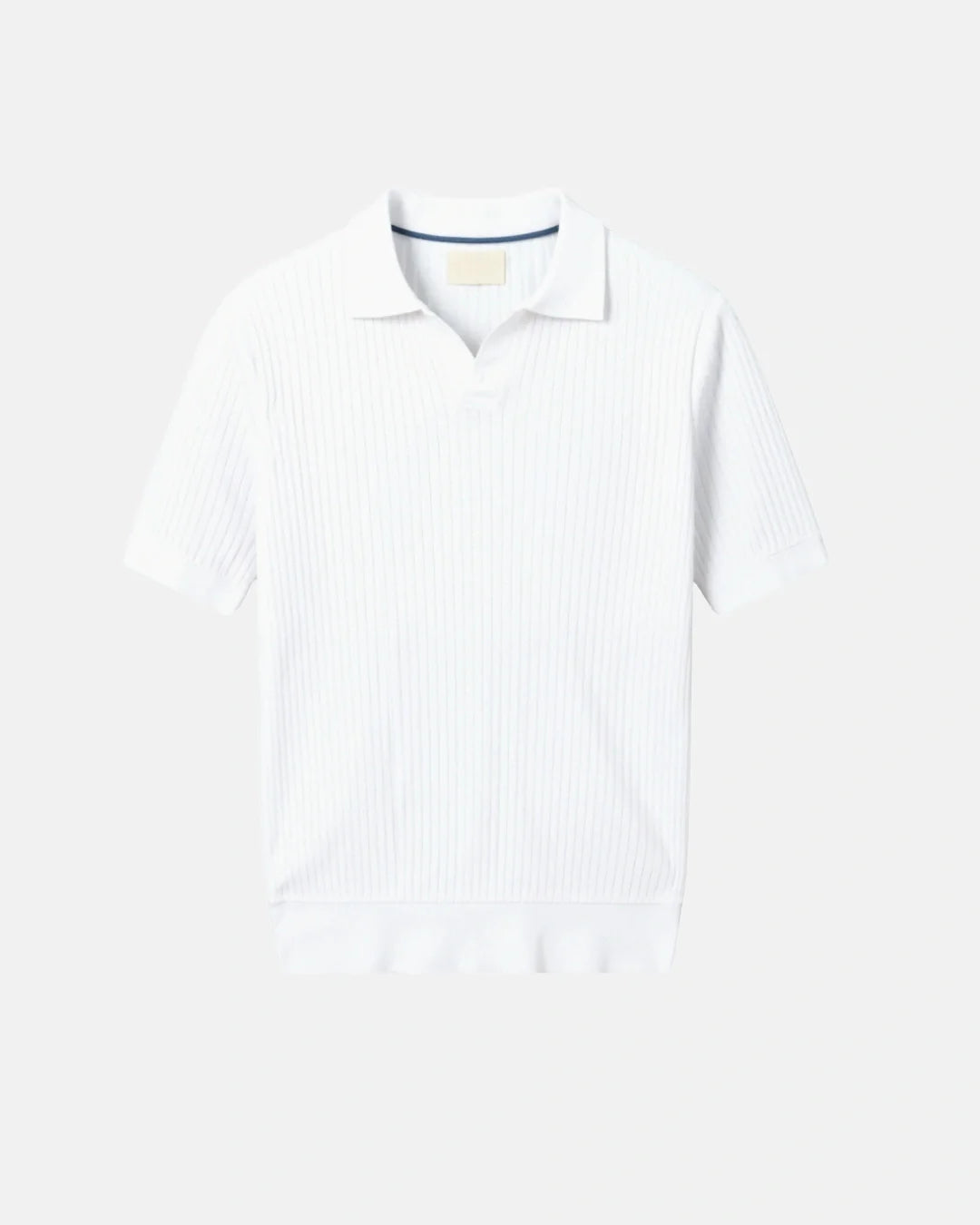 Ribbed Cotton Polo