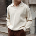 Refined V-Neck Polo