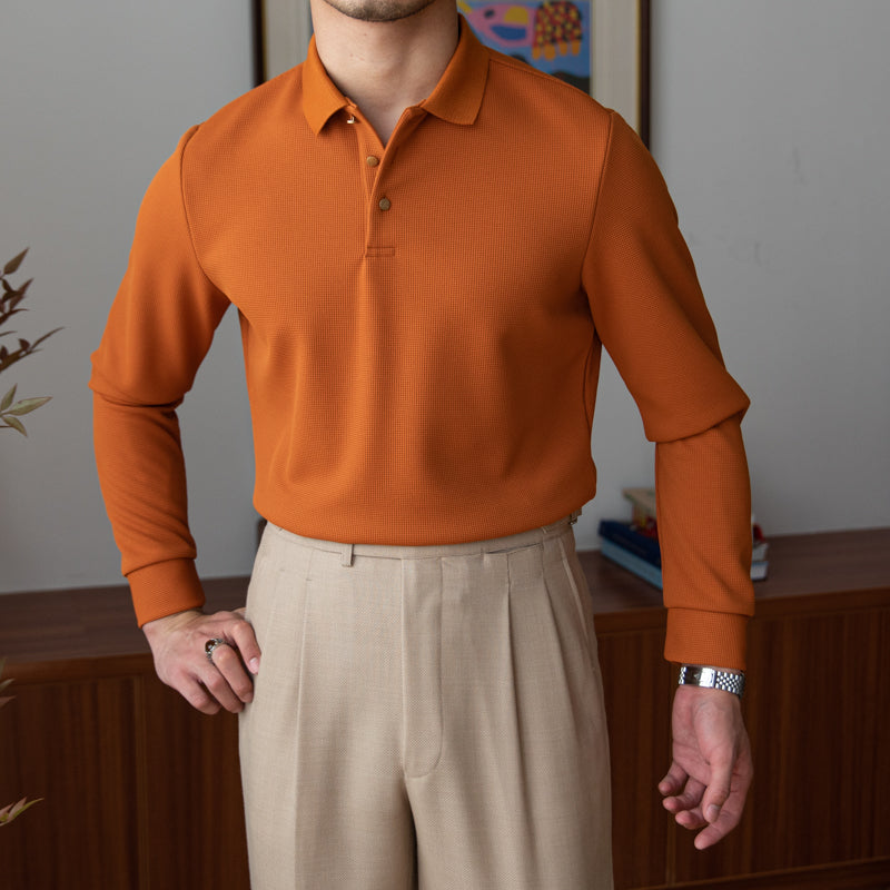 Avery Longsleeve Polo