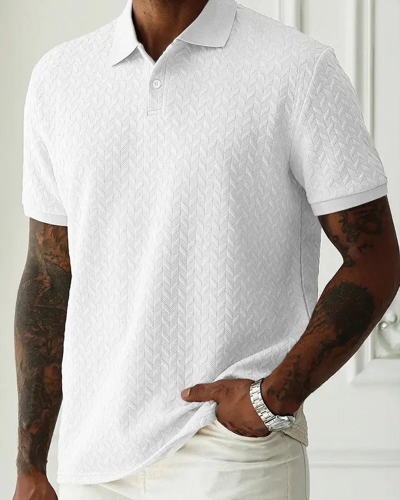 Jacquard Polo Shirt