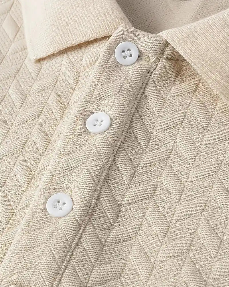 Jacquard Polo Shirt